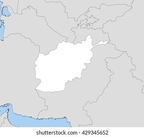 Map - Afghanistan