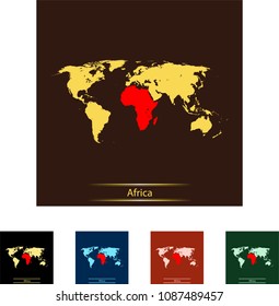 map of Africa