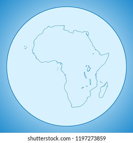 map of Africa