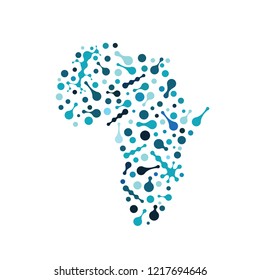 map of Africa