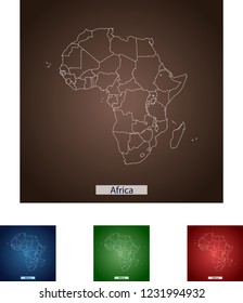 map of Africa