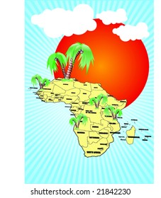 Map of Africa