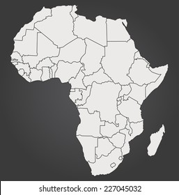 map of africa 