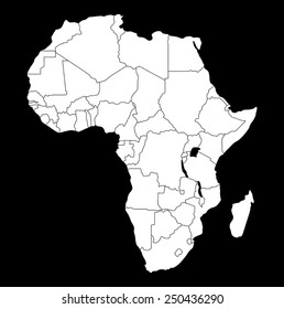 map of africa 