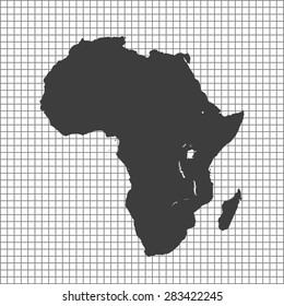 map of Africa