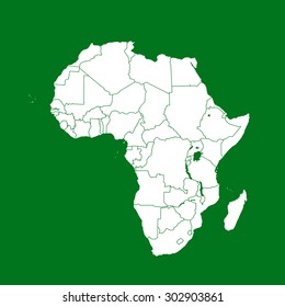 map of Africa