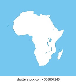 map of Africa