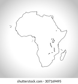 map of Africa