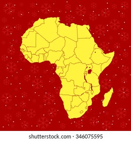 map of Africa