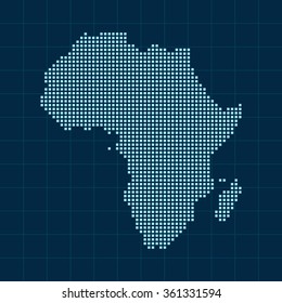 map of Africa