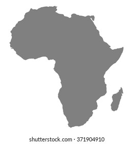 map of Africa  - Shutterstock ID 371904910