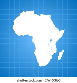 map of Africa