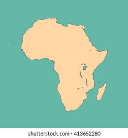 map of Africa
