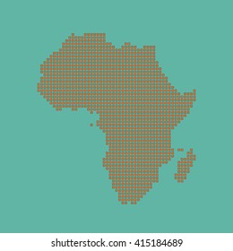 map of Africa