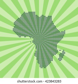 map of Africa