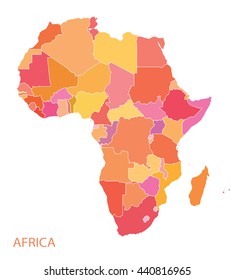 map of Africa