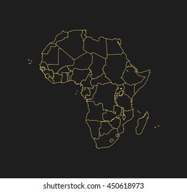 map of Africa