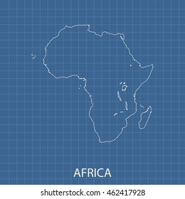 map of Africa