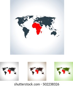map of Africa