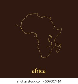 map of Africa