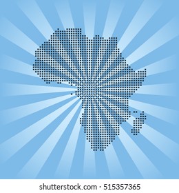 map of Africa