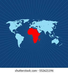 map of Africa