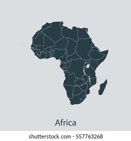 map of Africa