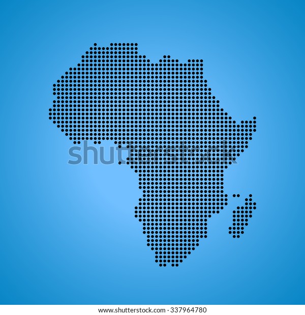 Map Africa Stock Vector Royalty Free 337964780 Shutterstock 0796