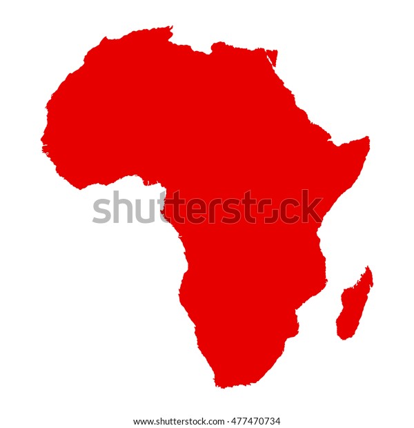 Map Africa Stock Vector Royalty Free 477470734 Shutterstock 7160