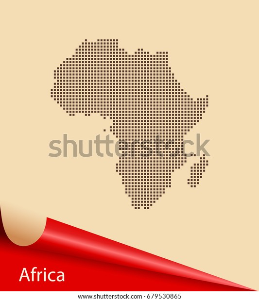 Map Africa Stock Vector Royalty Free 679530865 Shutterstock 8856