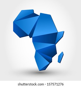 map of africa. map concept