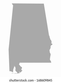 Map of Alabama