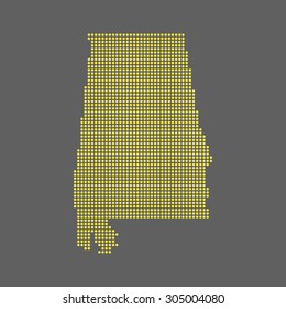 map of Alabama