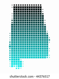 Map of Alabama