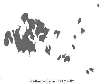 Map - Aland (Finland)