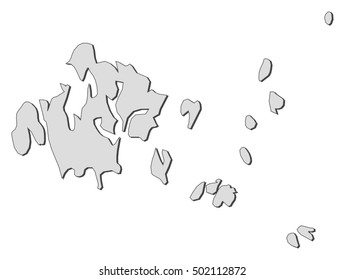 Map - Aland (Finland)
