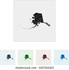 map of Alaska