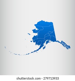 map of Alaska