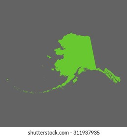 map of Alaska