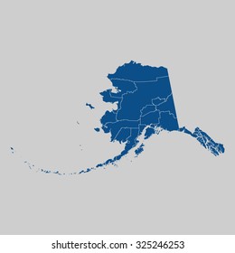 map of Alaska
