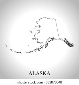 map of Alaska