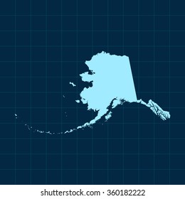 map of Alaska