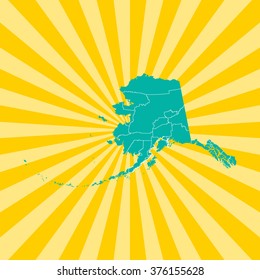 map of Alaska