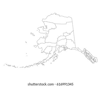 Map of Alaska