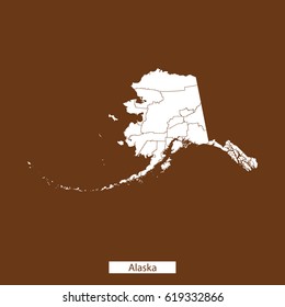 map of Alaska