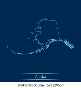 map of Alaska