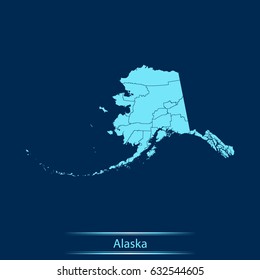 map of Alaska