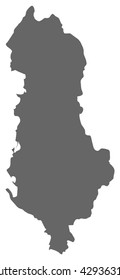 Map - Albania