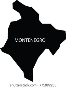 Map of Algeria vector black on white background