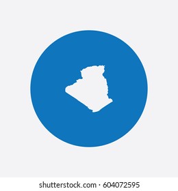 Map of Algeria Vector Illustration

